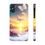 Thumbnail: Colorful Butterfly & Flower - Slim Phone Cases