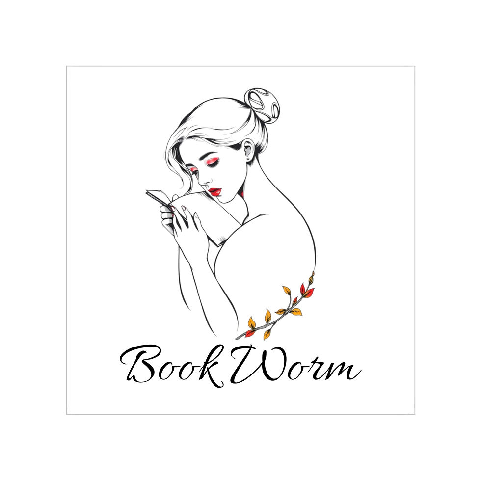 Thumbnail: Book Lover Transparent Outdoor Sticker - Perfect for Bookworm Enthusiasts