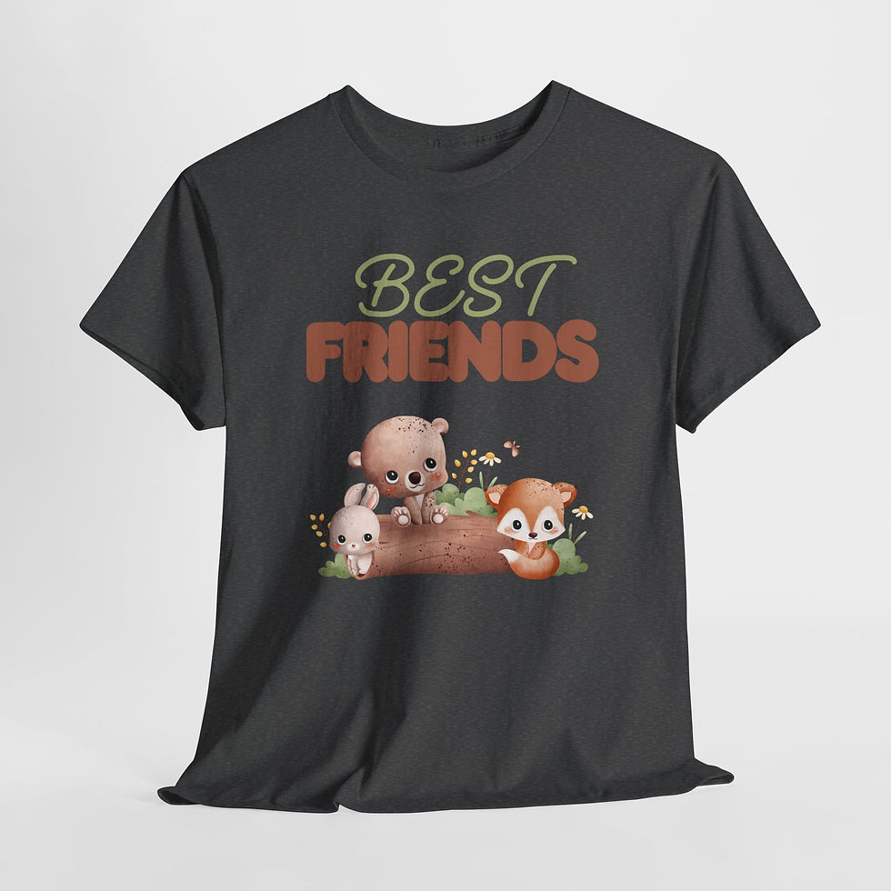 Thumbnail: Best Friends, Cute Animal Shirt, Gift for Friends