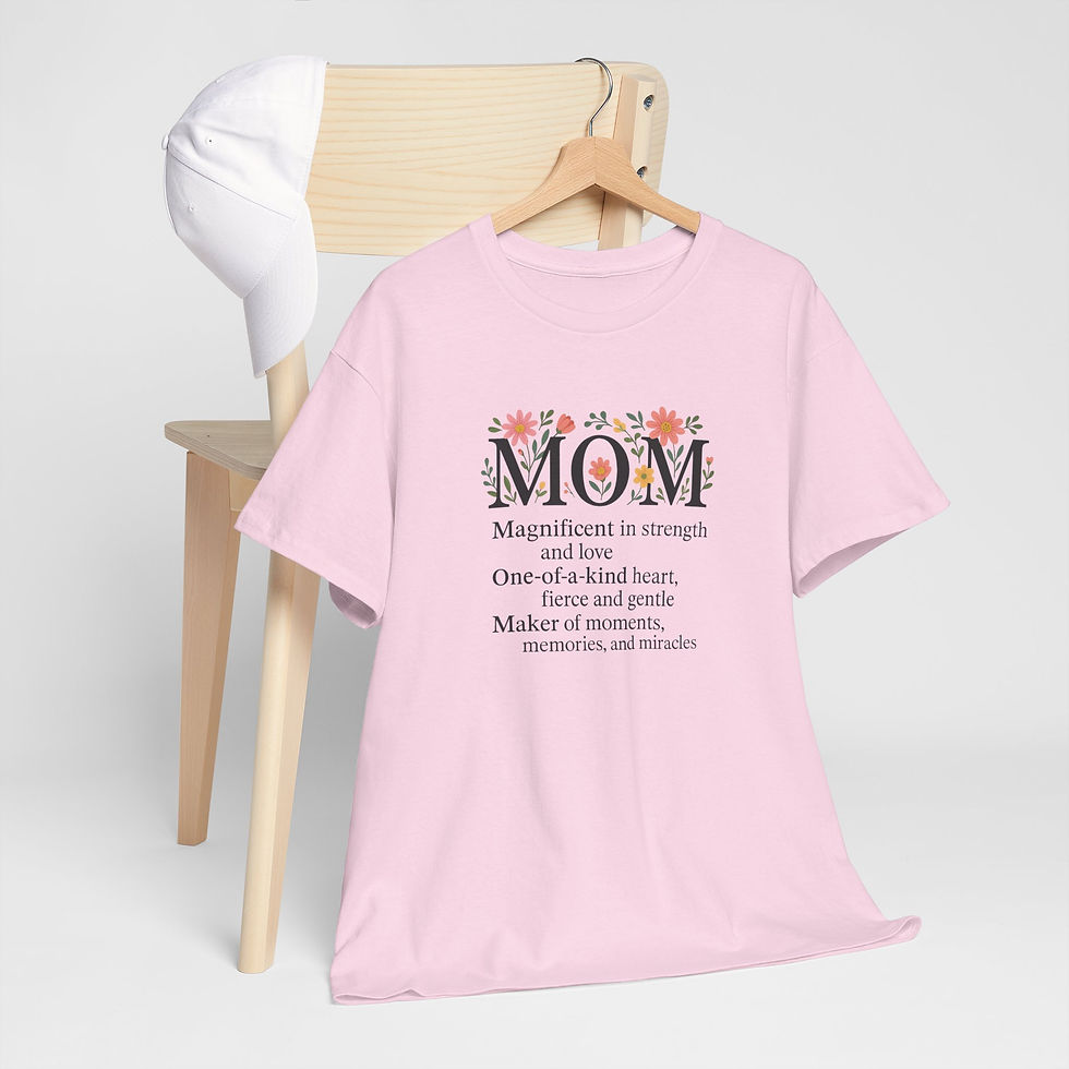 Thumbnail: Inspirational Mom T-Shirt - Magnificent in Strength & Love