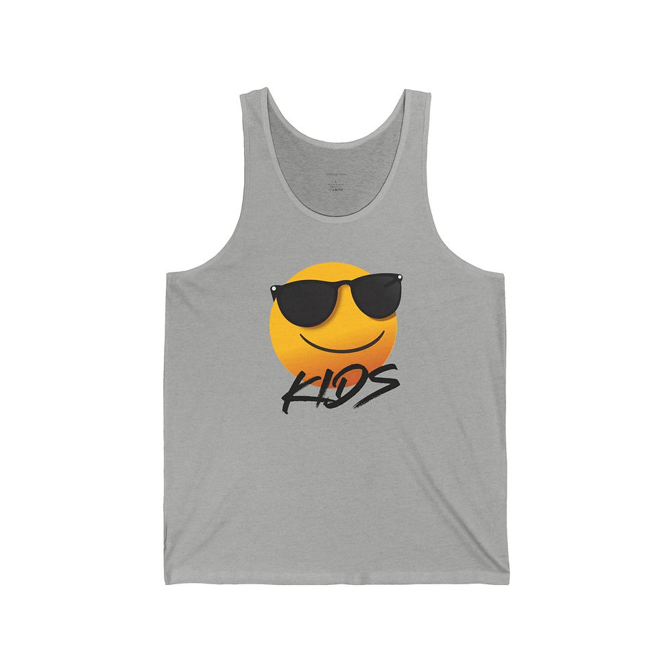 Thumbnail: Cool Kids Jersey Tank - Fun Summer Vibe