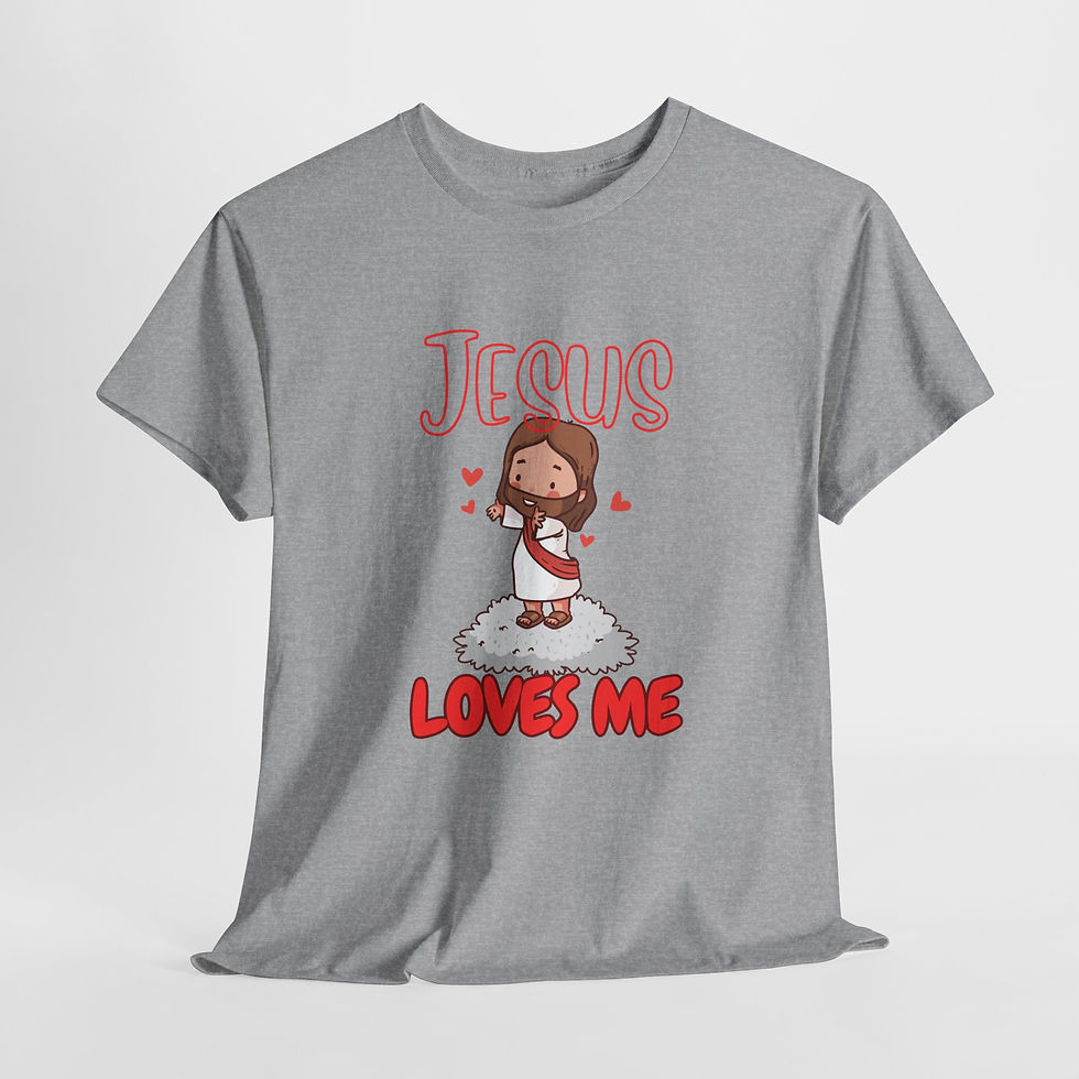 Thumbnail: Jesus Loves Me | Cute Christian Shirt, Inspirational Gift