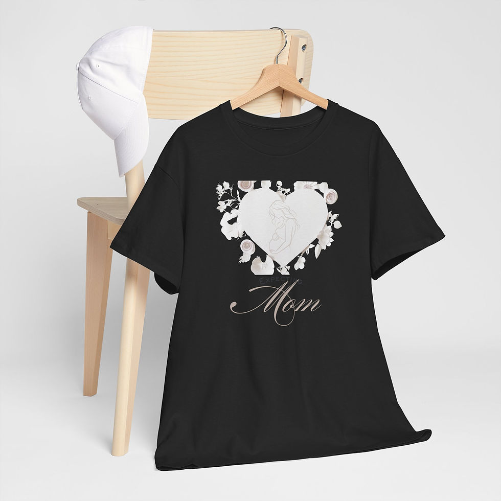 Thumbnail: Expecting Mother Unisex Heavy Cotton Tee