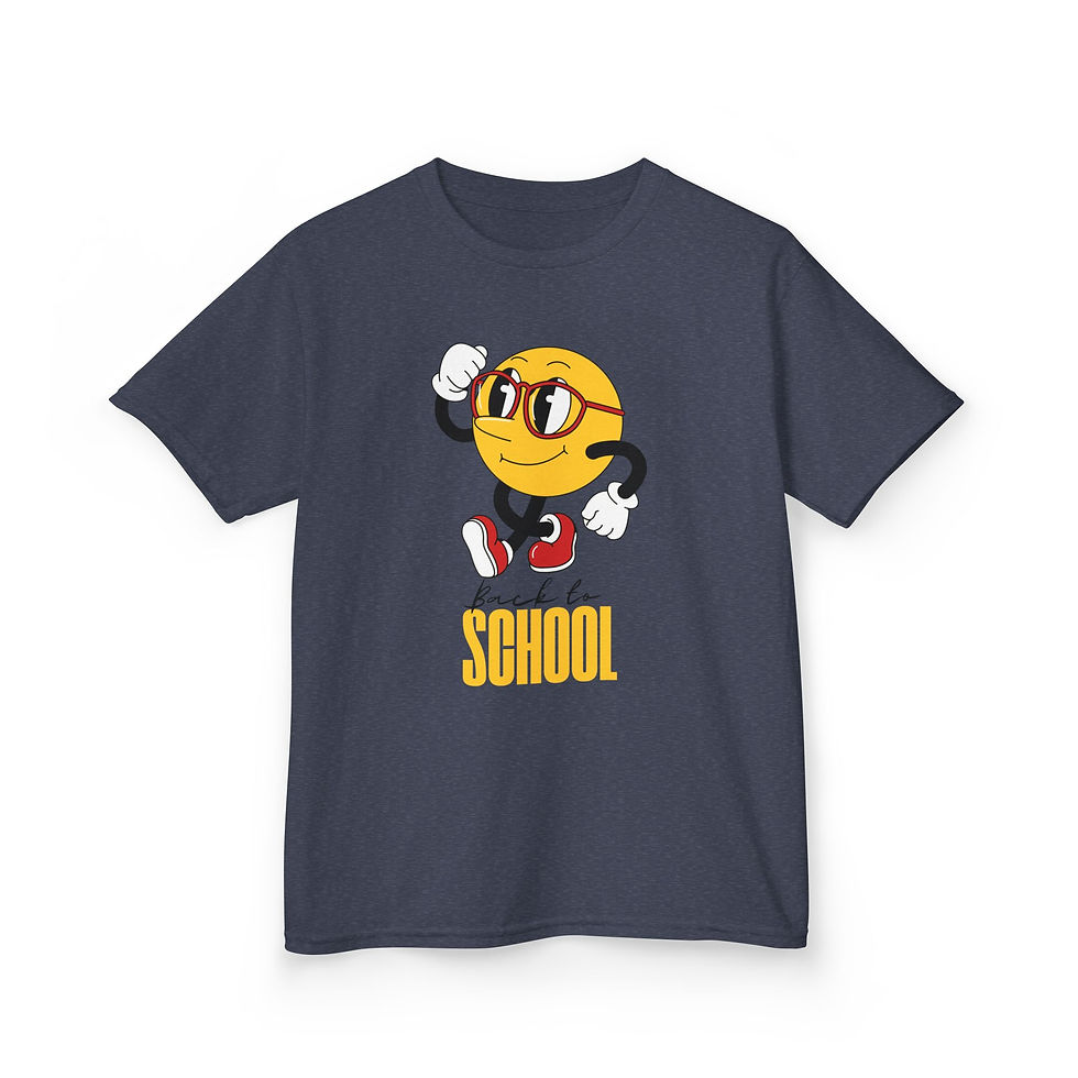 Thumbnail: Back to School Kids Tee | Fun Graphic T-Shirt, Youth Cotton Shirt
