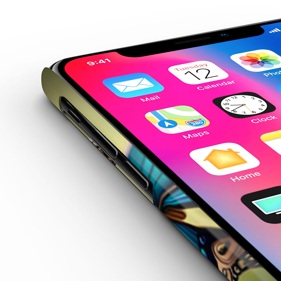 Thumbnail: Golden Butterflies - Slim Phone Cases