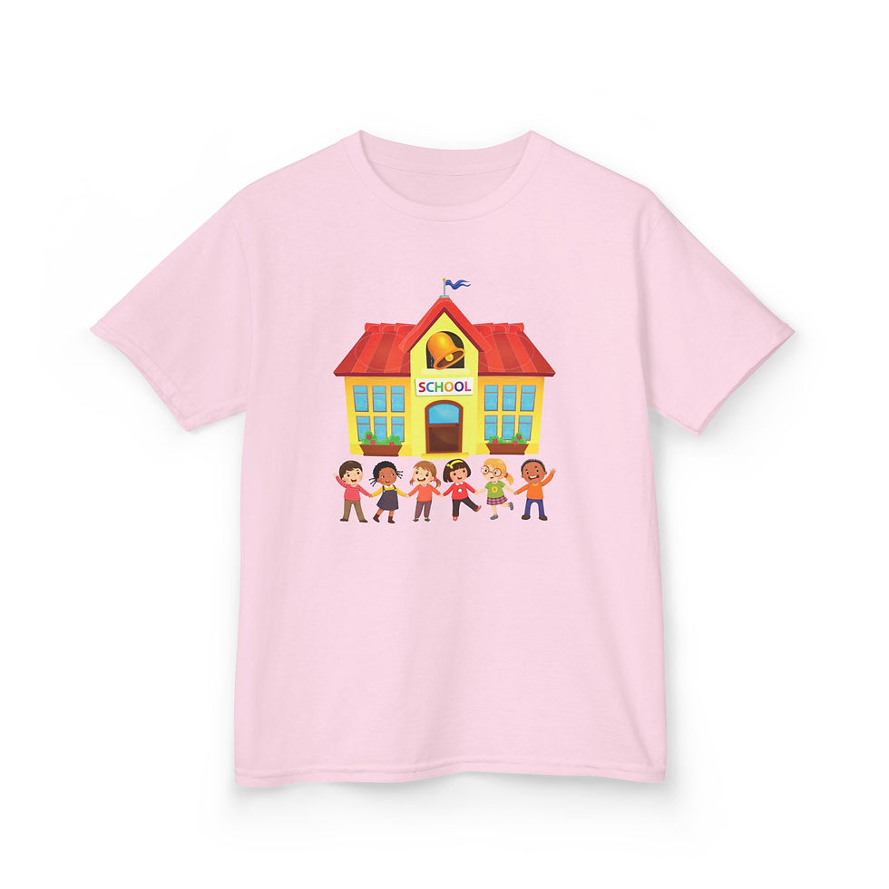 Thumbnail: School Days Kids Tee, Back to School Shirt, Kids Cotton Tee, Fun Kids Apparel