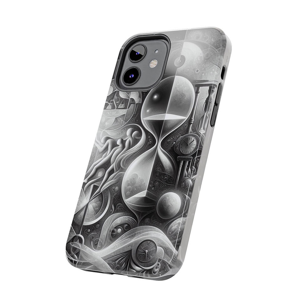 Thumbnail: Timeless Hourglass Gray - Tough Phone Cases