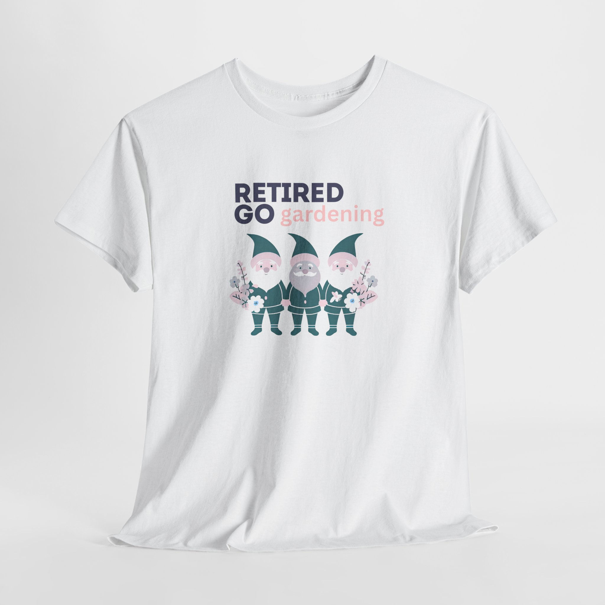 Retired Go Gardening Unisex Heavy Cotton Tee