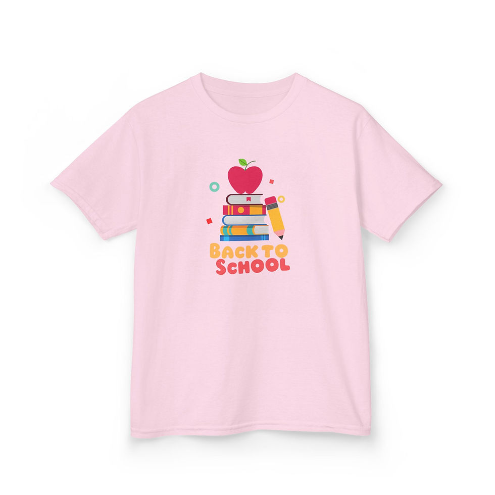 Thumbnail: Kids Back to School Tee, Fun Children's T-Shirt, School Outfit, Learning Apparel