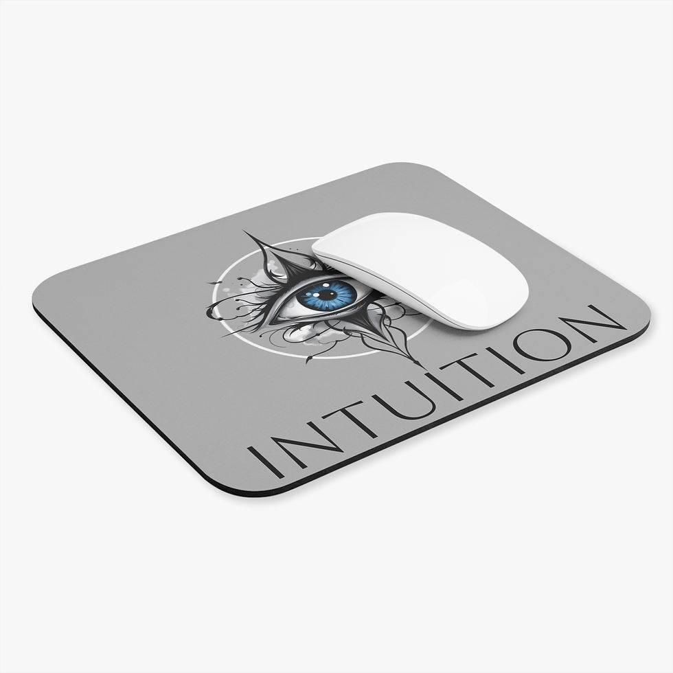 Thumbnail: Intuition Eye Mouse Pad - Artistic Desk Accessory for Spiritual Guidance