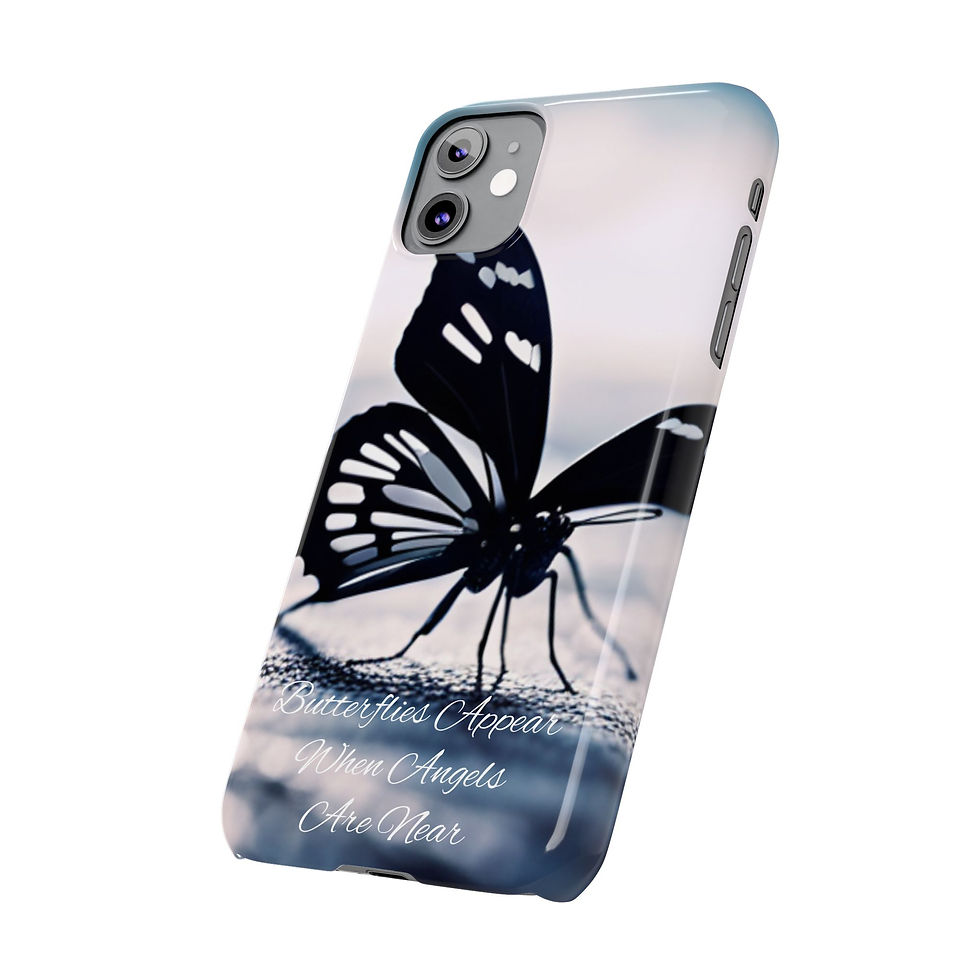 Thumbnail: Butterflies Appear - Slim Phone Cases