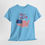 Thumbnail: USA Flag 4th of July Tee, Cotton, Summer Celebration T-Shirt, Patriotic Apparel