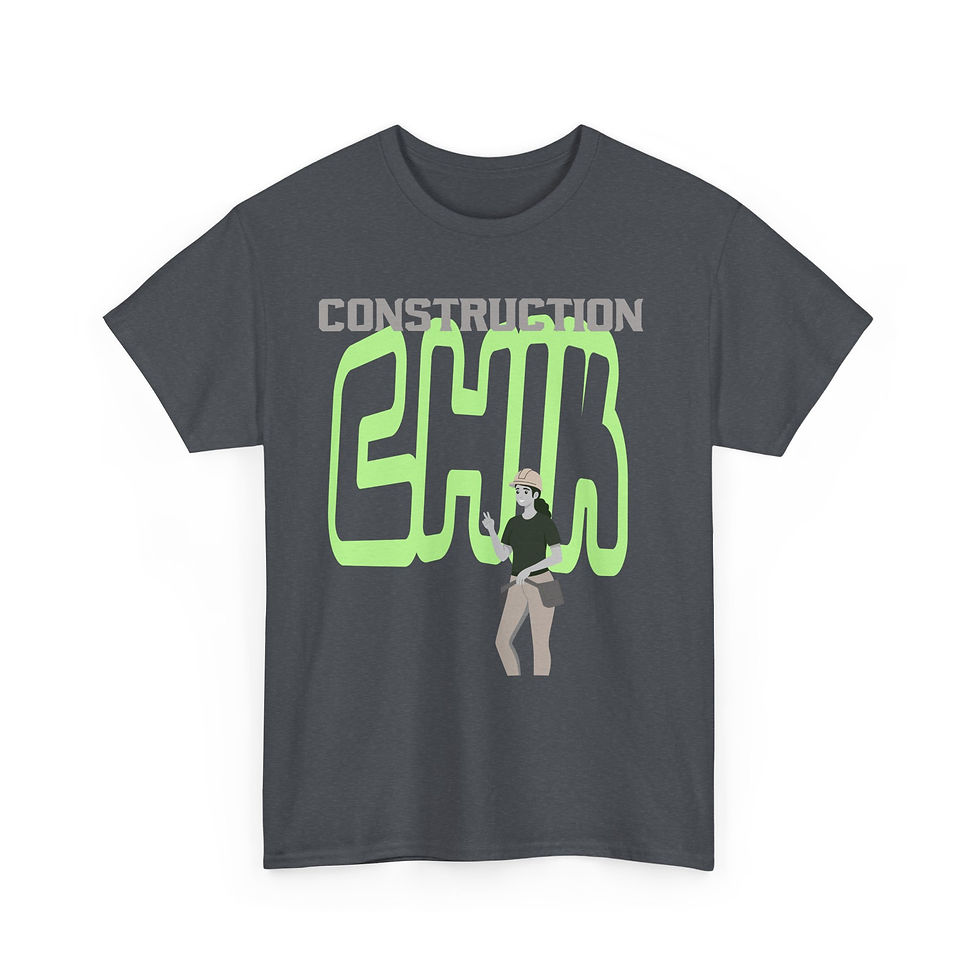 Thumbnail: Streetwear Construction Tee, Graphic Tee, Urban Fashion Shirt
