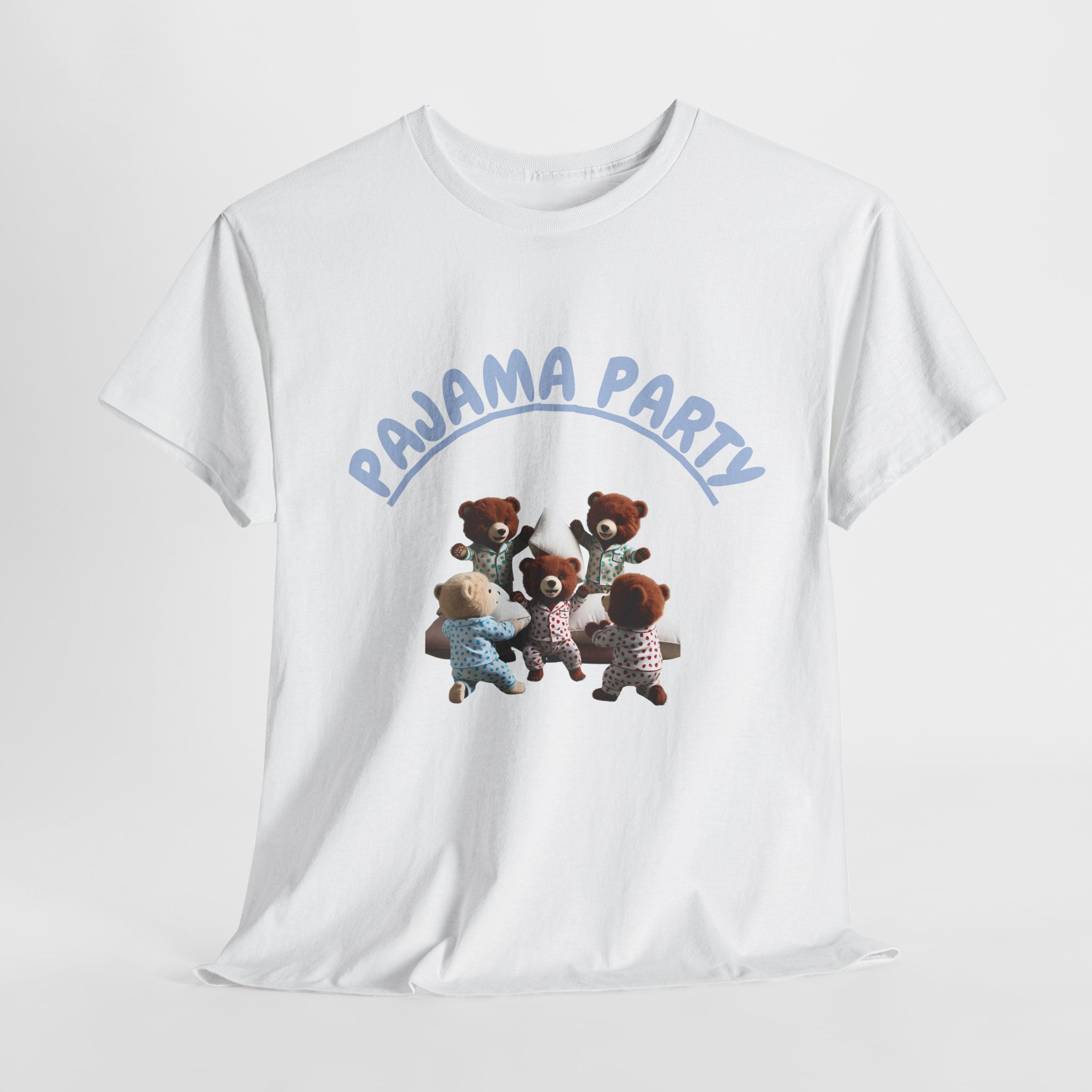 Pajama Party Tee - T-Shirt for Kids & Adults, Perfect for Sleepovers