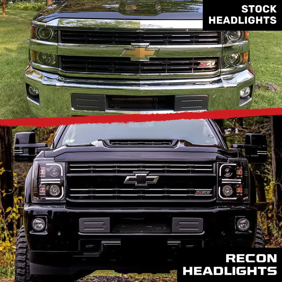 Thumbnail: 2015-2019 Chevy Silverado HD GORECON Projector OLED  Headlights