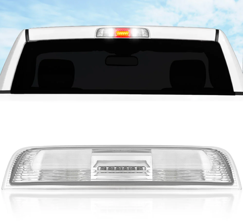 2010-2025 Dodge Ram HD GORECON CREE XML LED Clear Third Brake Light