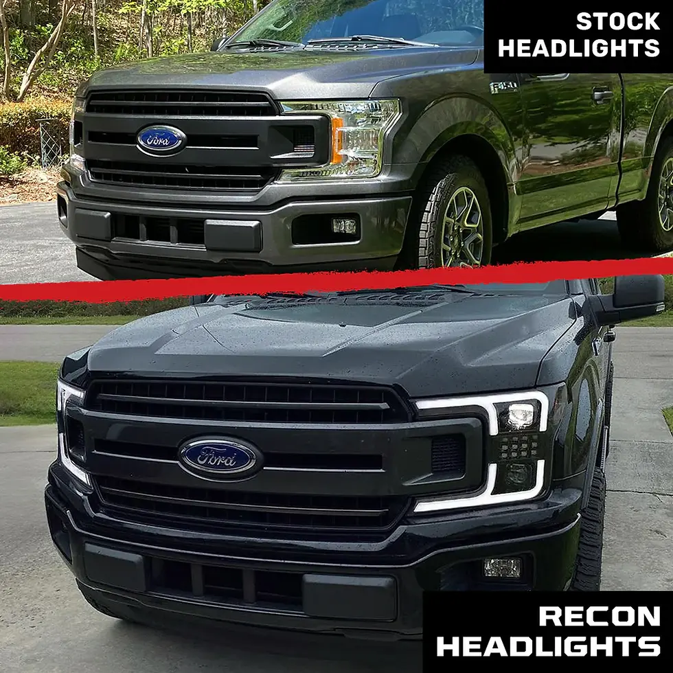 Thumbnail: 2018-2020 Ford F150 GORECON Scanning LED Projector Headlights