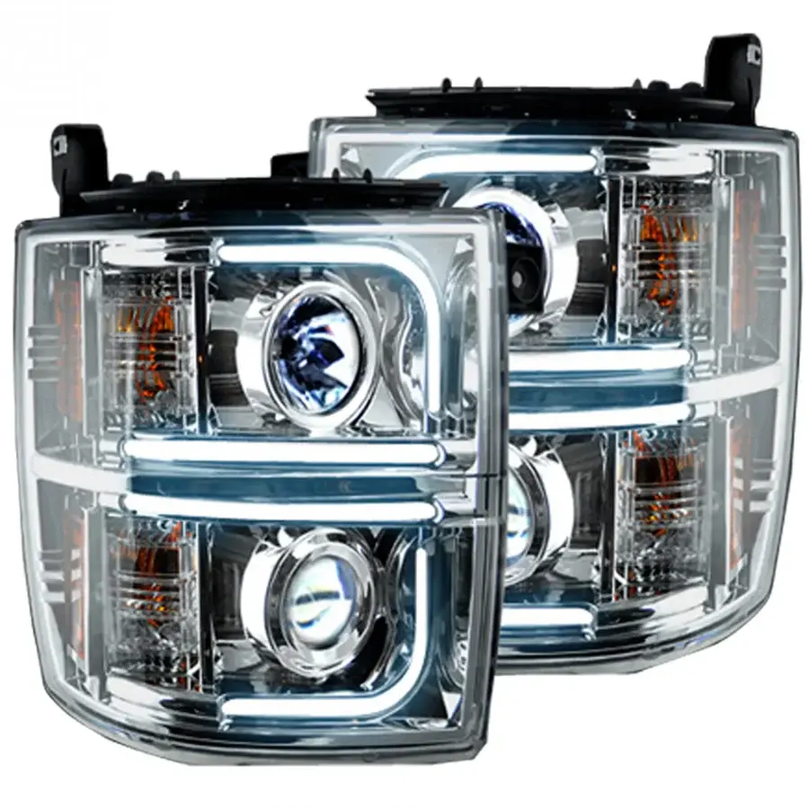 Thumbnail: 2015-2019 Chevy Silverado HD GORECON Projector OLED  Headlights