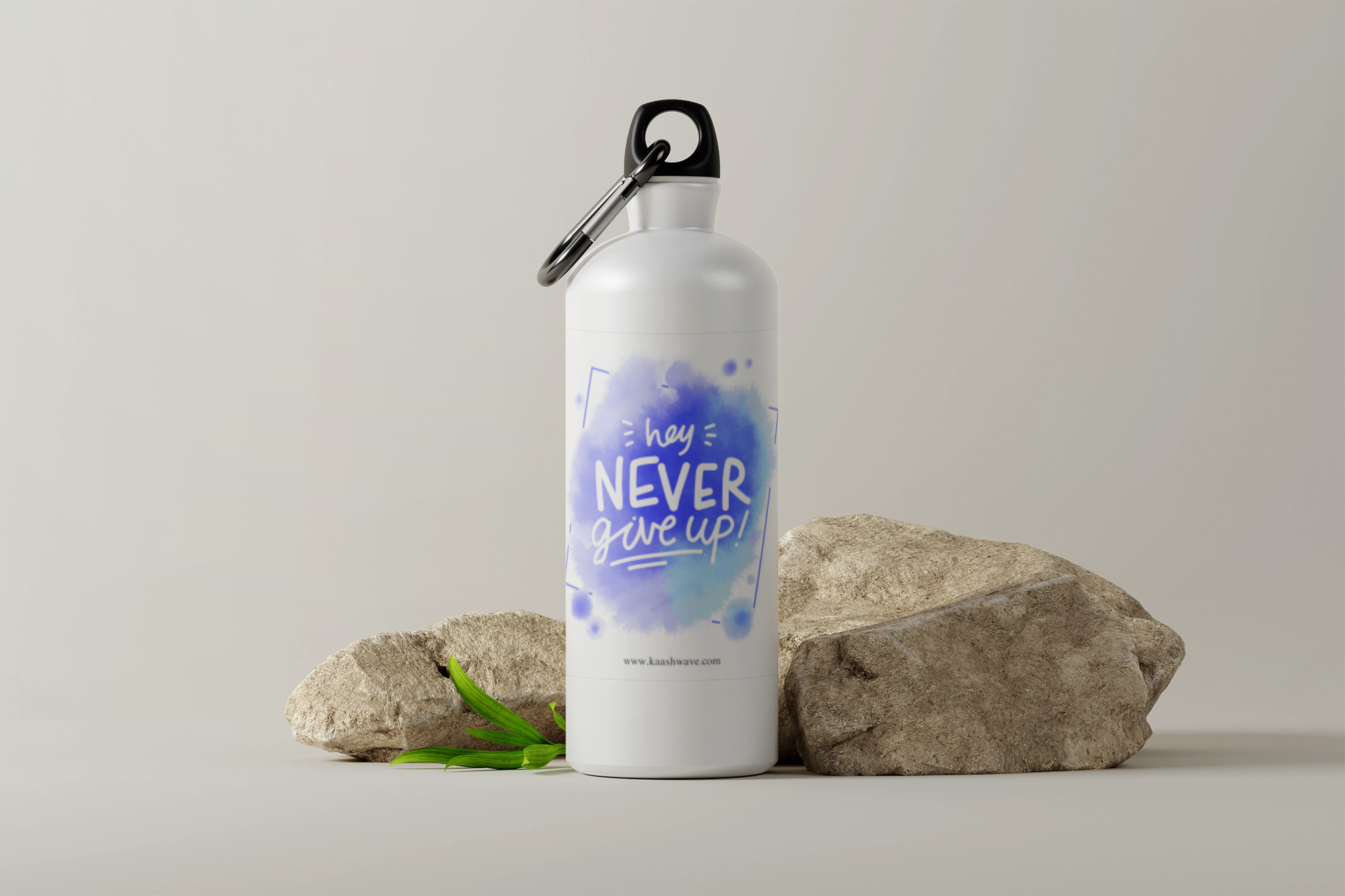 Never Give Up Water sipper