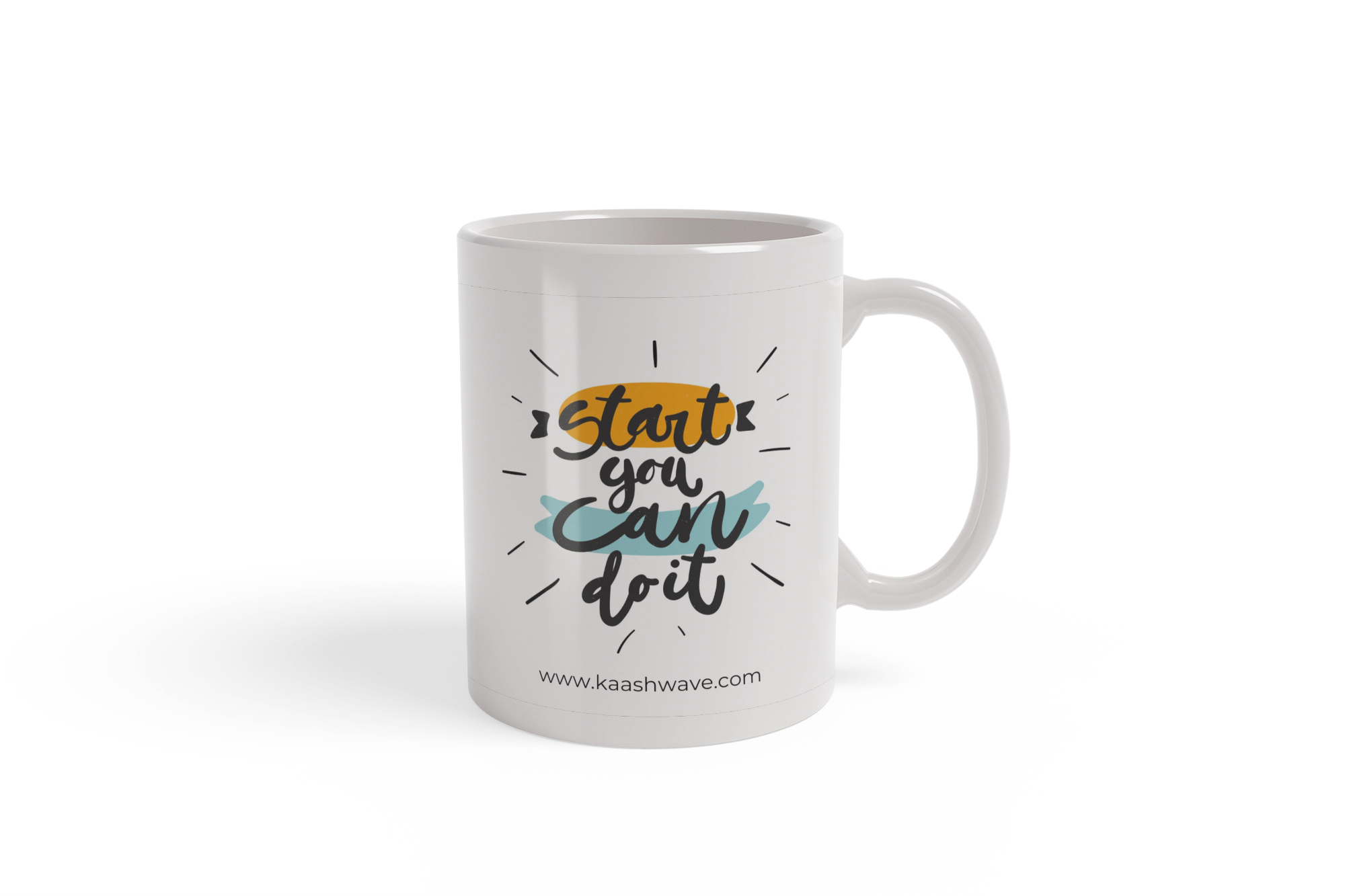 start you can do it coffee mug