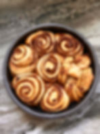  sourdough cinnamon rolls freshly baked 