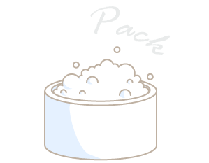 水素パックのイラスト