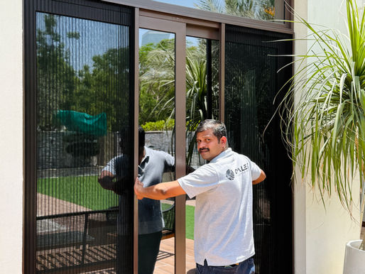 dubai's best mosquito net for villa