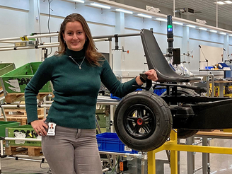 “I enjoyed diving into the challenging research topic of balancing including ergonomics.”
