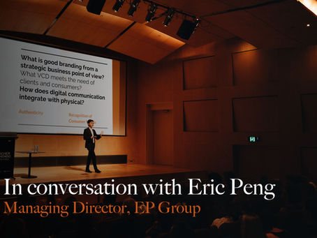 In conversation with Eric Peng