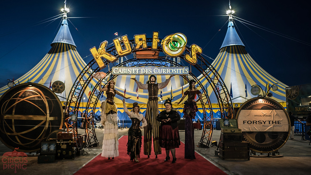 CIRCUS PICNIC Performing for Cirque Du Soleil's Kurios Show