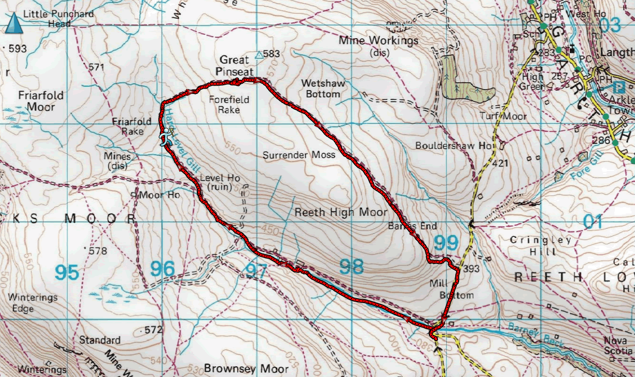 Walking in Swaledale Yorkshire Dales