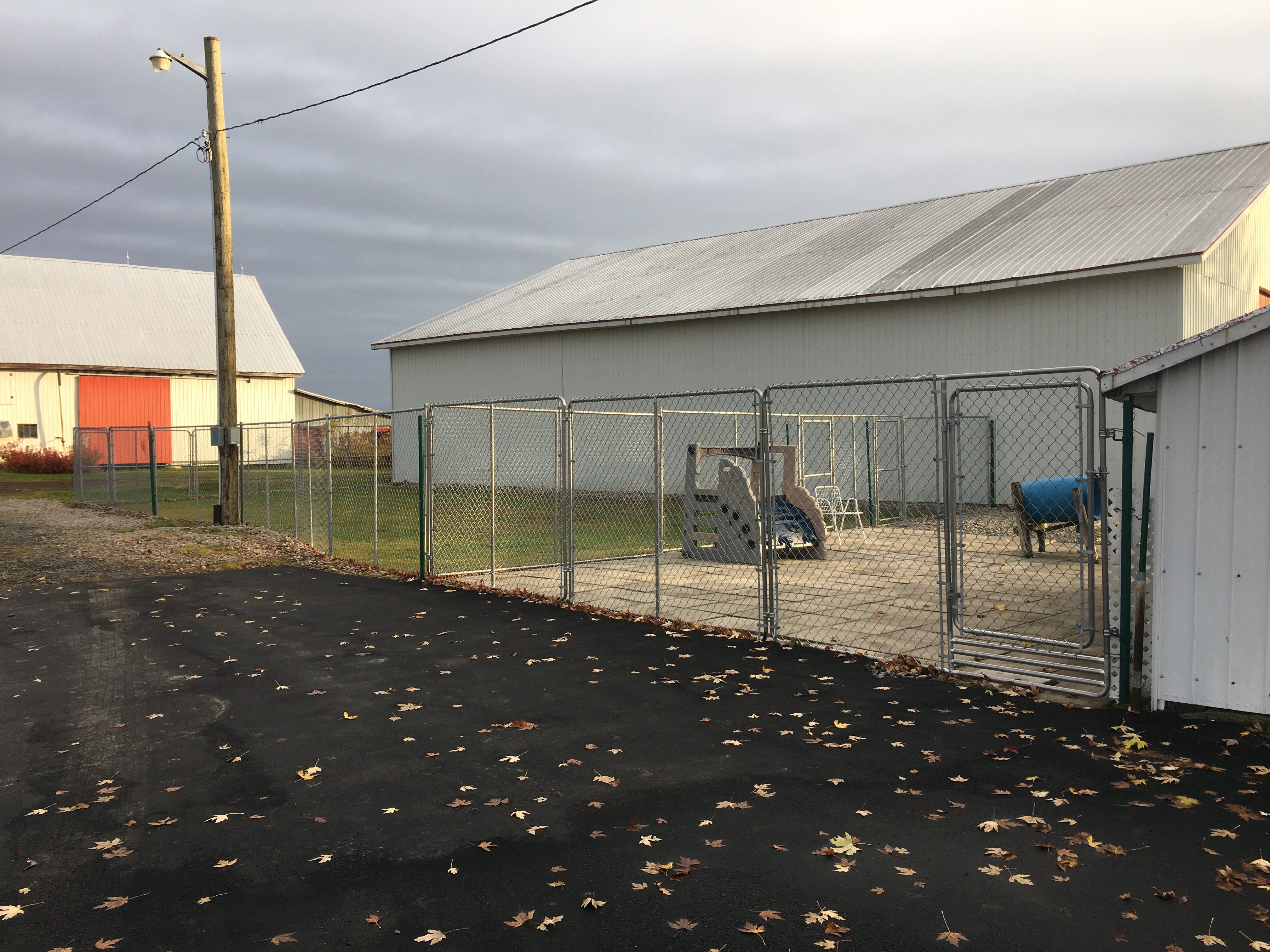 Agrandissement de l'enclos 2019