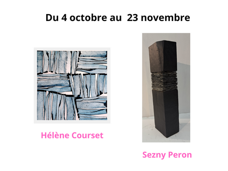 Exposition Duo Sezny Peron et Hélène Courset