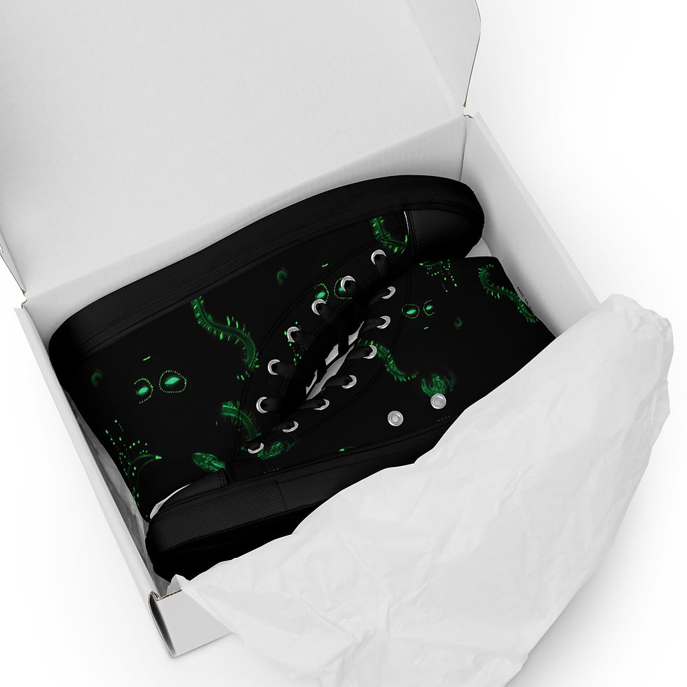 Thumbnail: Women’s high top canvas shoes