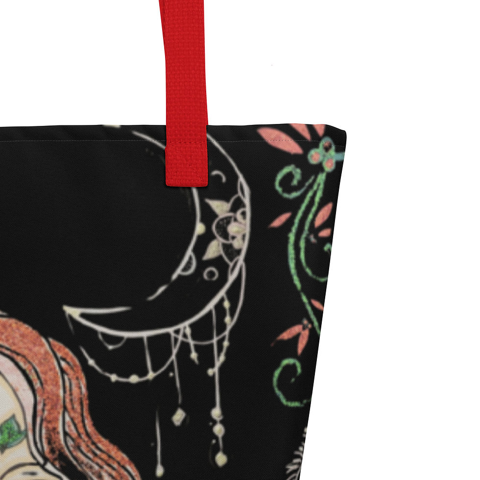 Thumbnail: All-Over Print Large Tote Bag