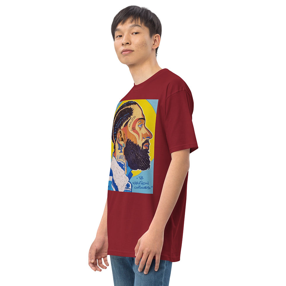Thumbnail: Nipsey Art Men’s premium heavyweight tee