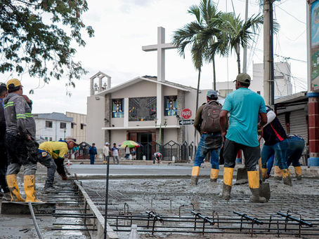 REGENARACIÓN DE LA CALLE MONS. MARIO PAZMIÑO
