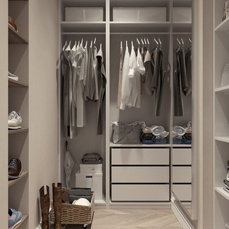 Built-In Walk-In Wardrobes