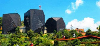 Biblioteca Santodomingo - España (Medellín, Colombia)