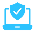 A Laptop Representing Endpoint Protection Services