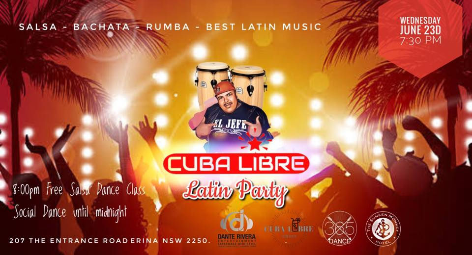 Cuba Libre Latin Fiesta - Central Coast