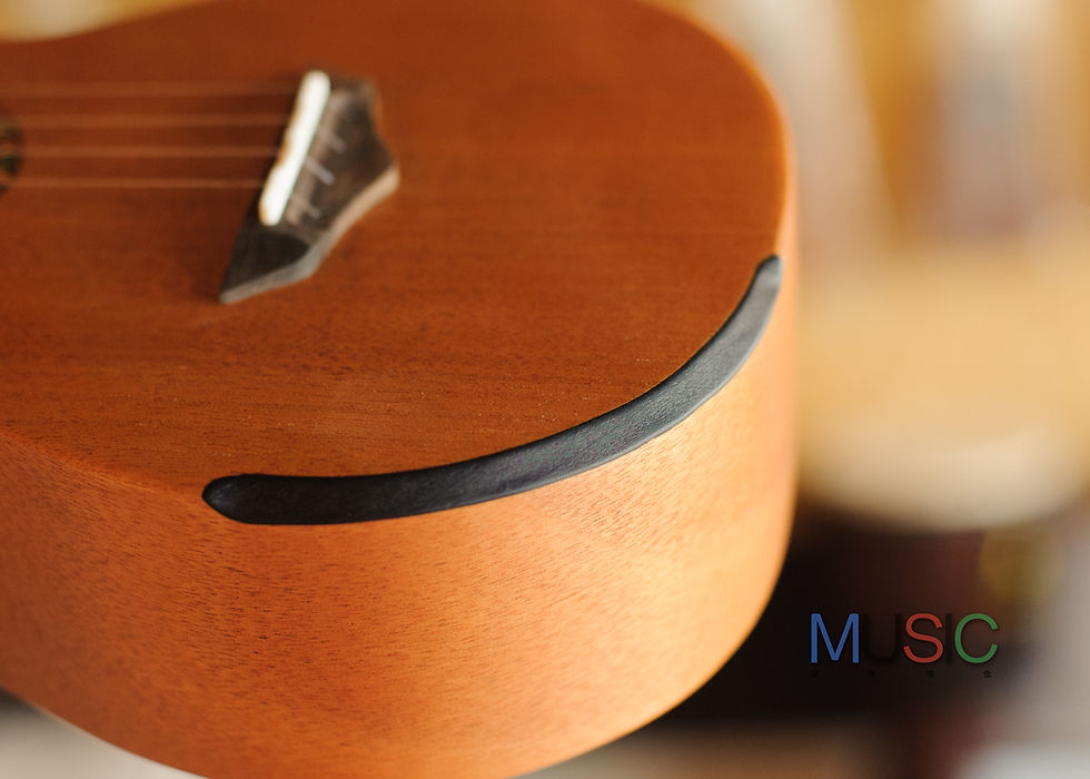 Thumbnail: Bright Sun Solid Okume Matt Concert Ukulele