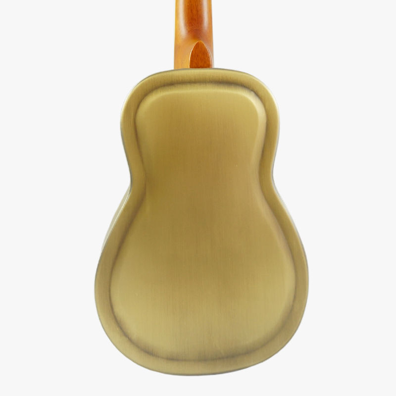 Thumbnail: Aiersi Distressed Brass Concert Resonator Ukulele