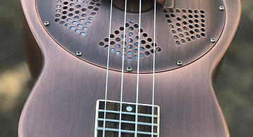 Metal Body Resonator Ukulele