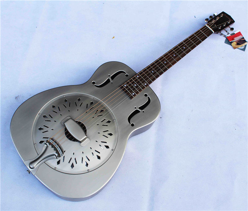 Thumbnail: Jonathan Vintage Nickel Duolian Resonator Guitar