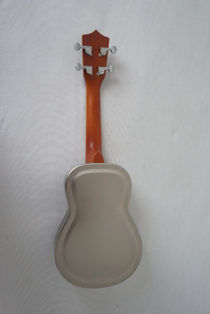 Thumbnail: Aiersi Satin Chrome Concert Resonator Ukulele