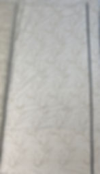 Bugle bead embroidered tulle