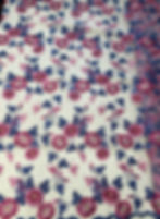 Embroidered lace/net double scallop