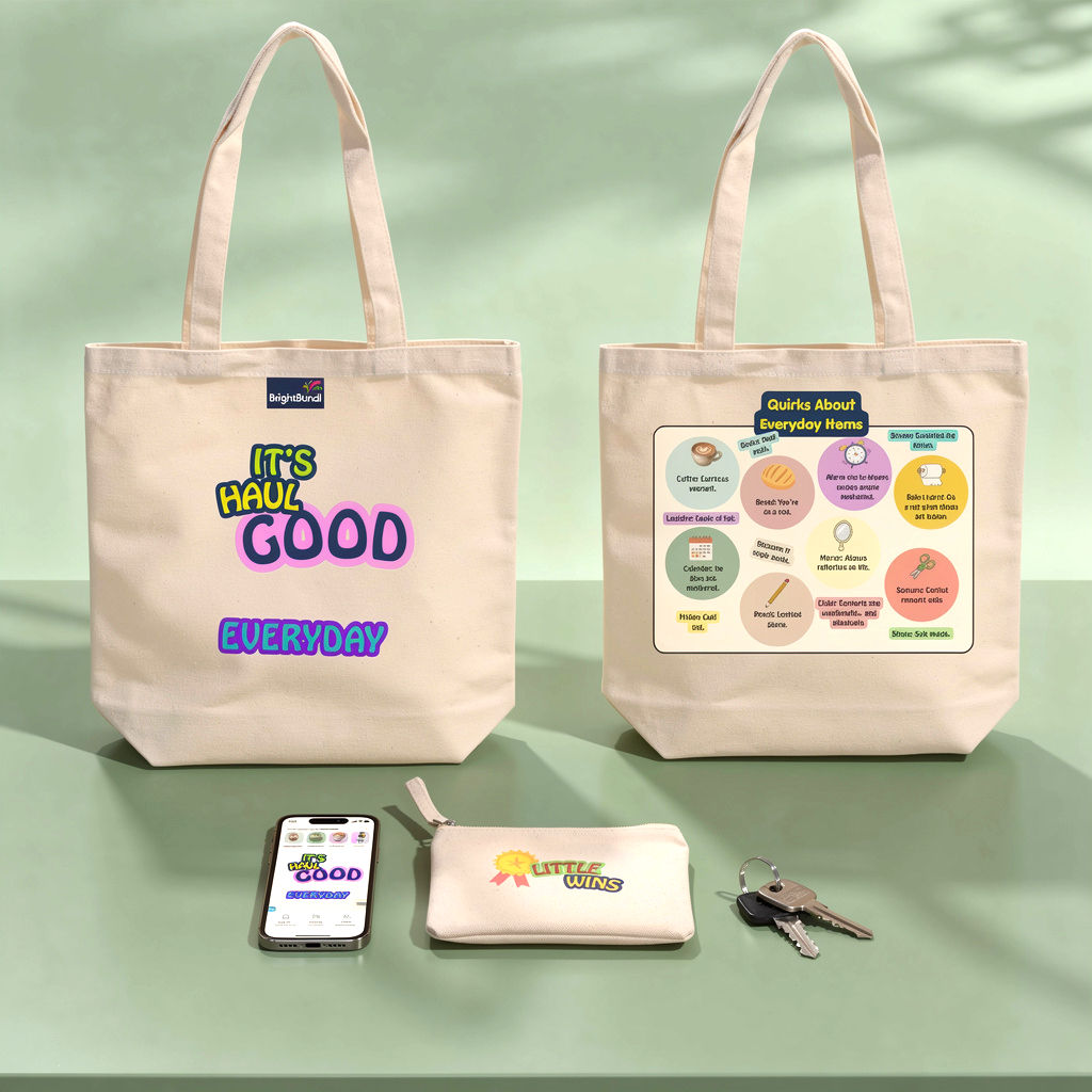 The Amusing Everyday Tote Bag + Pouch Set