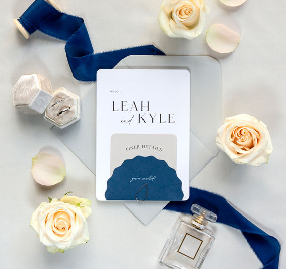 Watermead Wedding Invitation